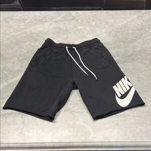 Nike sweatpants shorts. Mens small. Black & white